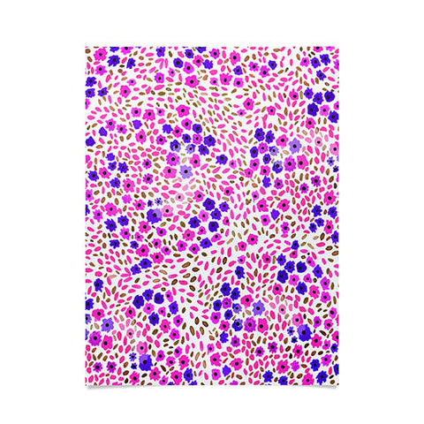 Joy Laforme Azalea In Purple Poster