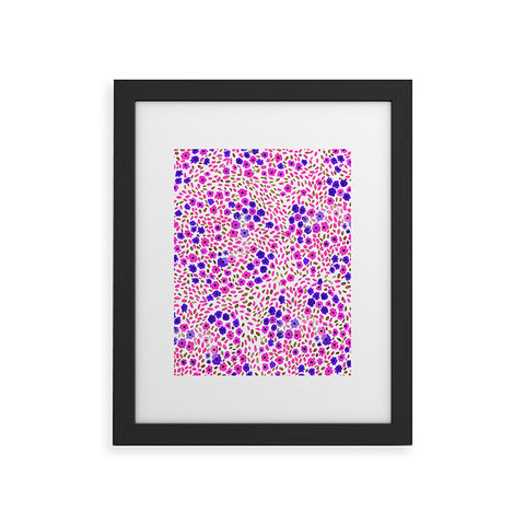Joy Laforme Azalea In Purple Framed Art Print
