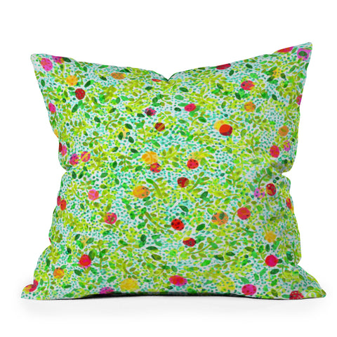 Joy Laforme Berry Tree II Outdoor Throw Pillow