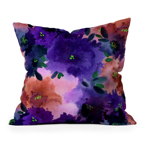 Joy Laforme Briar Bush 2 Outdoor Throw Pillow