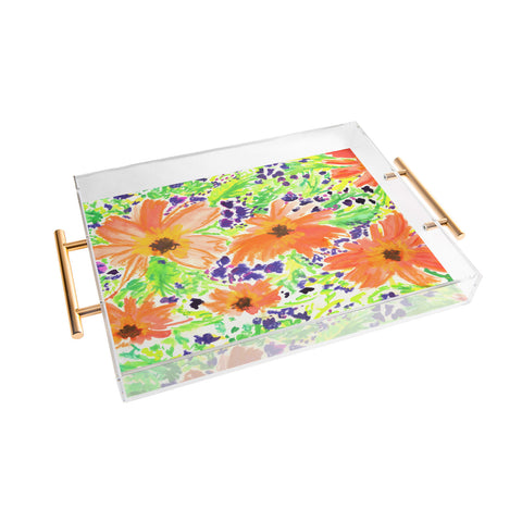 Joy Laforme Camellia Acrylic Tray
