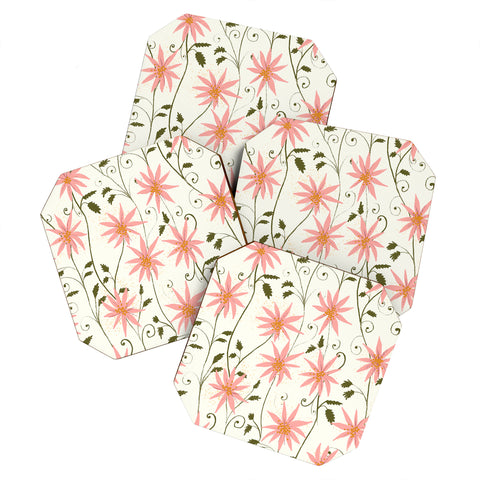 Joy Laforme Folklore Floral Coaster Set