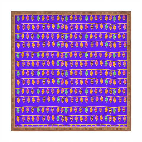 Joy Laforme Moroccan Lanterns Deco Square Tray