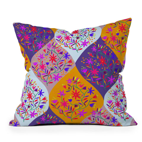 Joy Laforme Moroccan Party 2 Outdoor Throw Pillow