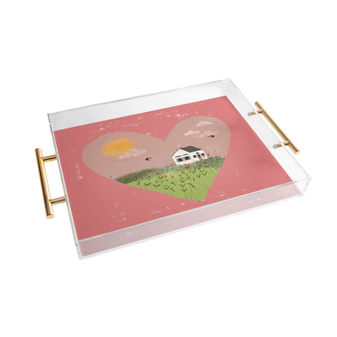 Joy Laforme Spring is Coming I Acrylic Tray