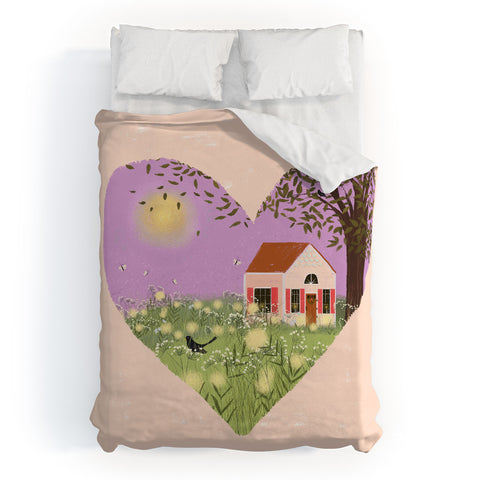 Joy Laforme Spring is Coming II Duvet Cover