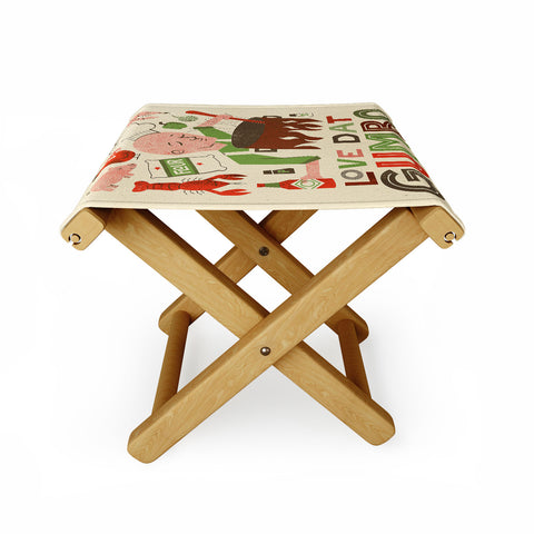Jude Landry Love Dat Gumbo Folding Stool