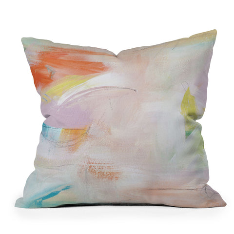 Julia Contacessi Wishful Thoughts No 1 Outdoor Throw Pillow