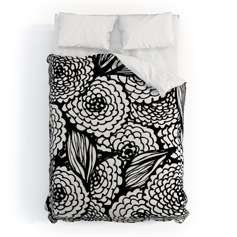 Julia Da Rocha Bouquet Of Flowers Love Duvet Cover