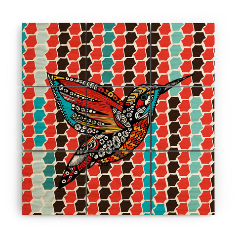 Julia Da Rocha Humm Wood Wall Mural