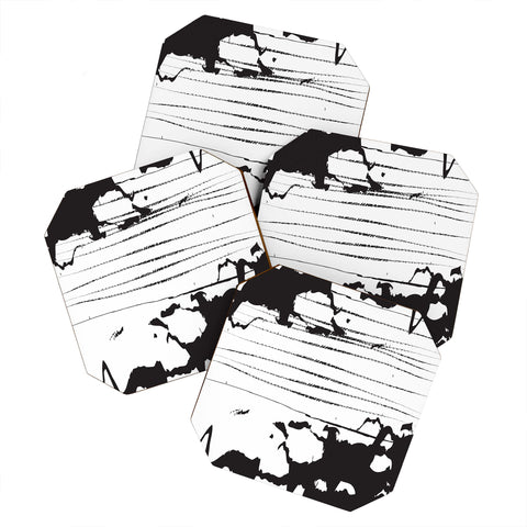 Julia Da Rocha Inkblot Coaster Set