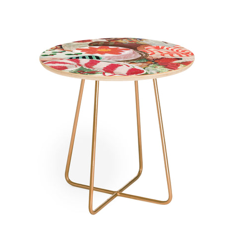 Julia Walck Holiday Bakes Round Side Table