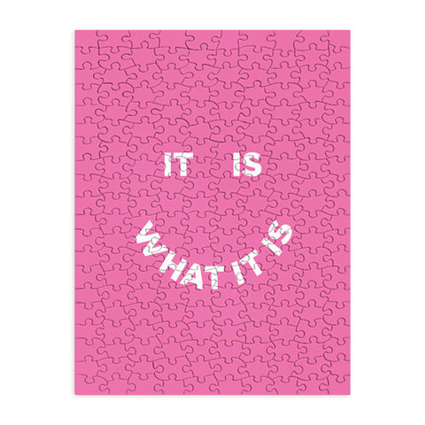 Julia Walck It Is What It Is Pink Puzzle