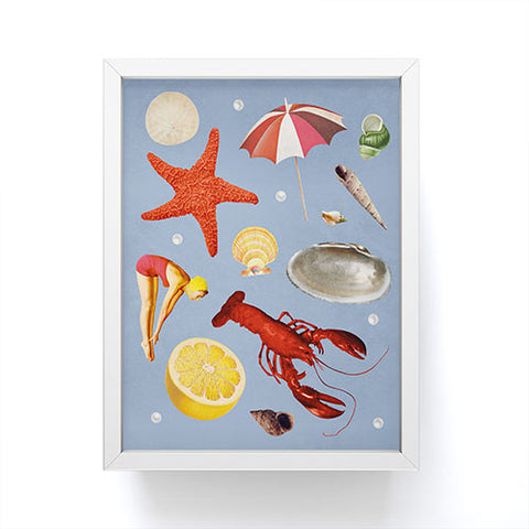 Julia Walck Nostalgic Seashore Framed Mini Art Print