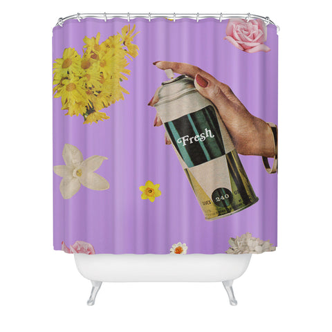 Julia Walck Spring Cleaning I Shower Curtain