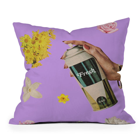 Julia Walck Spring Cleaning I Outdoor Throw Pillow