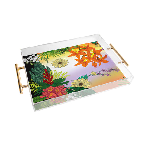Juliana Curi Bothanical2 Acrylic Tray