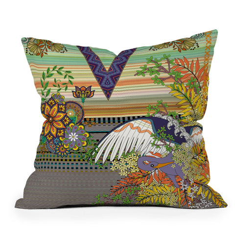 Juliana Curi Grou1 Outdoor Throw Pillow