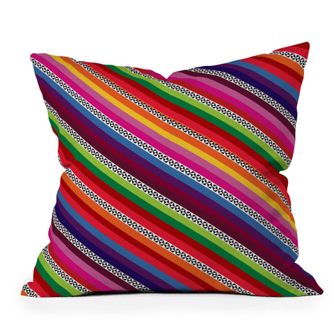 Juliana Curi incacompose Outdoor Throw Pillow