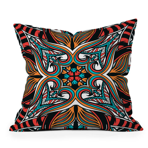 Juliana Curi Indu Outdoor Throw Pillow