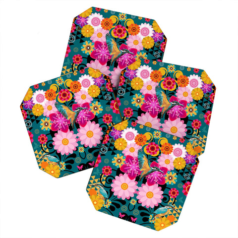 Juliana Curi Krabi Bird Coaster Set