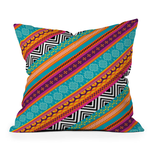 Juliana Curi Navajo 1 Outdoor Throw Pillow