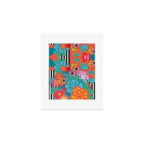 Juliana Curi Navy Modern Art Print