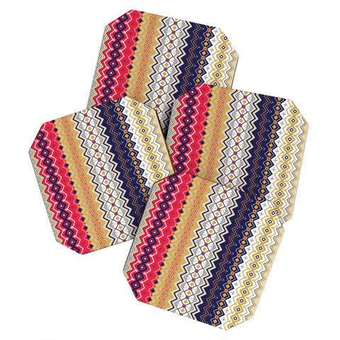 Juliana Curi Renda Pattern Coaster Set