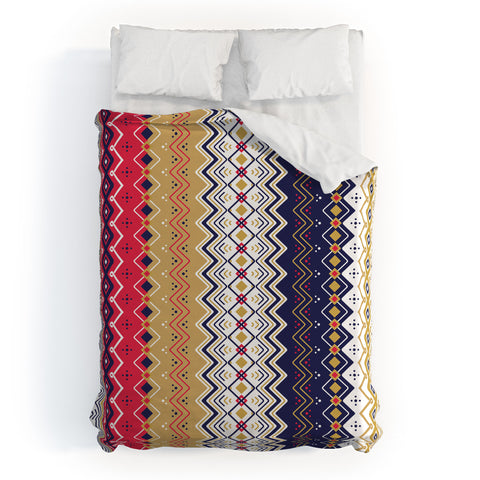Juliana Curi Renda Pattern Duvet Cover