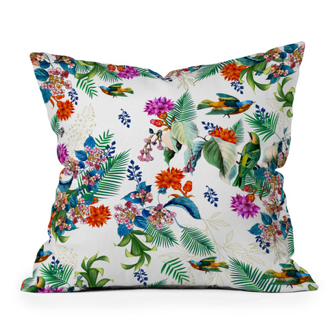 Juliana Curi Shabby Chic Outdoor Throw Pillow