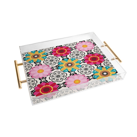 Juliana Curi Spring Mix Acrylic Tray