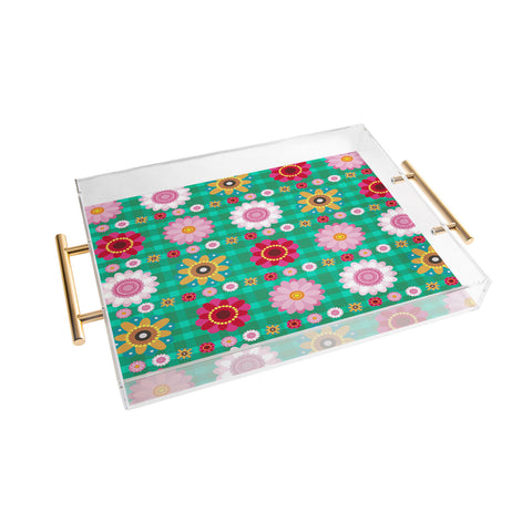 Juliana Curi Spring Spring Acrylic Tray