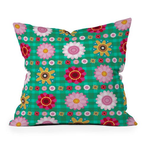 Juliana Curi Spring Spring Outdoor Throw Pillow