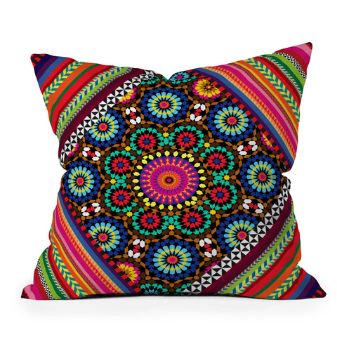 Juliana Curi Tile Outdoor Throw Pillow