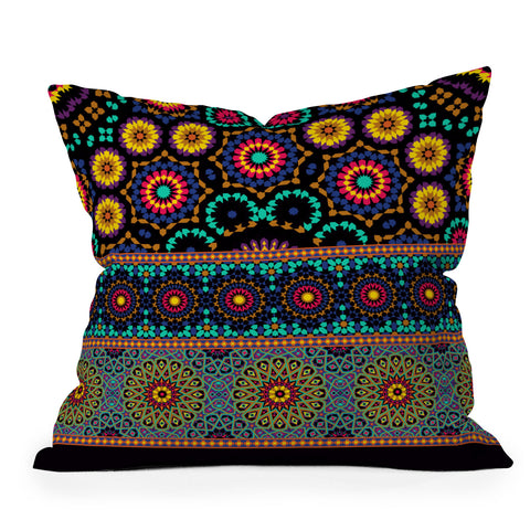 Juliana Curi Tiles2 Outdoor Throw Pillow