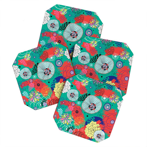 Juliana Curi Underground Flower Coaster Set