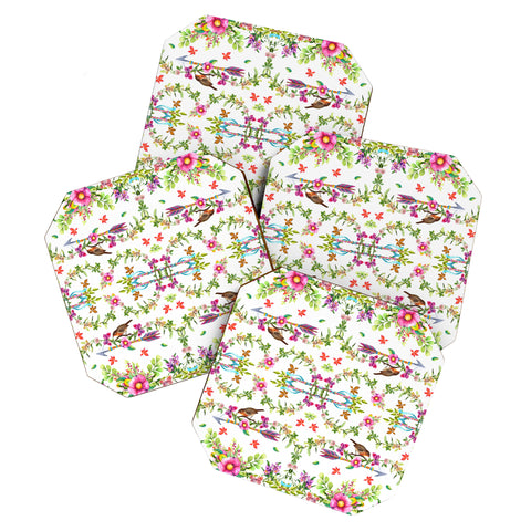 Juliana Curi wonderfulworld1 Coaster Set