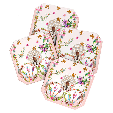 Juliana Curi wonderfulworld3 Coaster Set