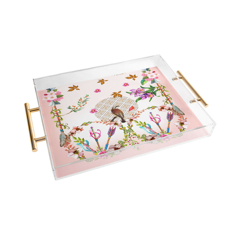Juliana Curi wonderfulworld3 Acrylic Tray