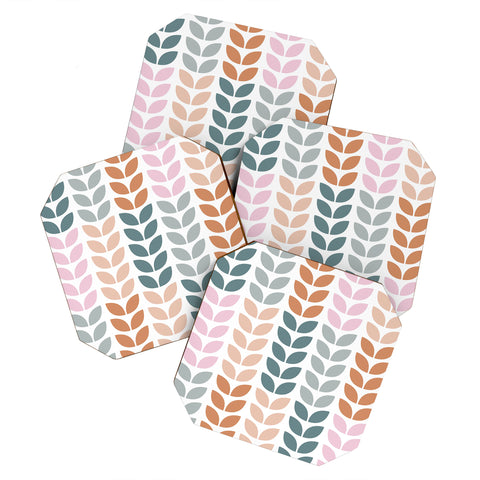 June Journal Autumn Leaves 1 Coaster Set