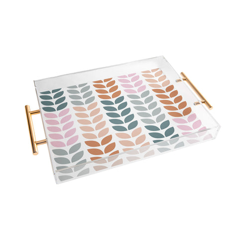 June Journal Autumn Leaves 1 Acrylic Tray