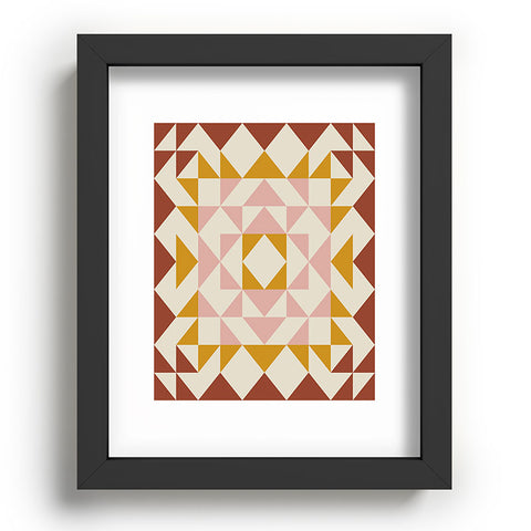 June Journal Autumn Quilt Recessed Framing Rectangle