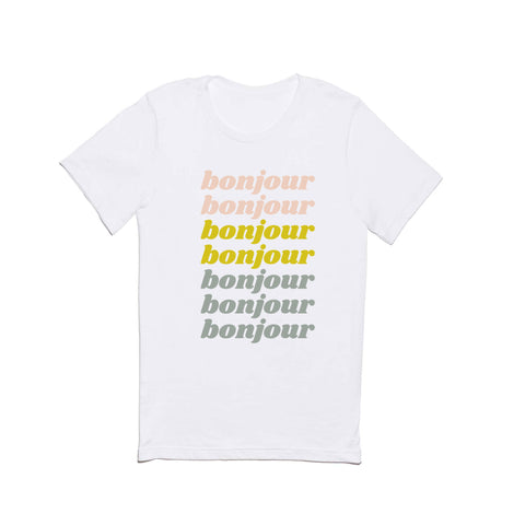 June Journal Bonjour in Pretty Pastels Classic T-shirt