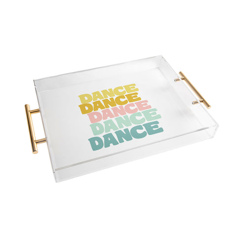 June Journal Dance in Pastel Acrylic Tray