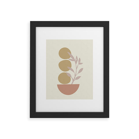 June Journal Desert Botanicals and Organic Framed Art Print