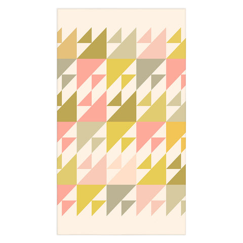 June Journal Geometric 21 in Autumn Pastels Tablecloth