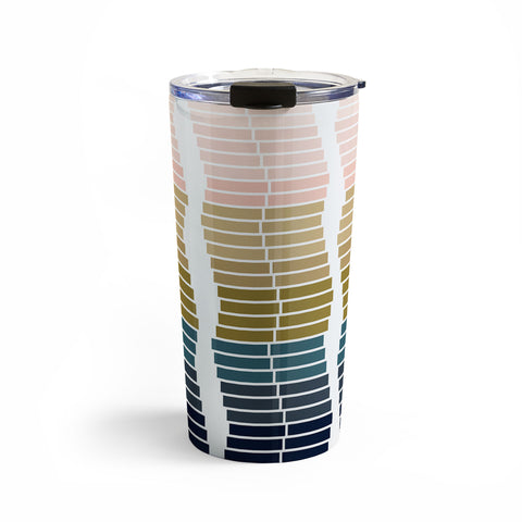 June Journal Geometric Ombre Trio Travel Mug