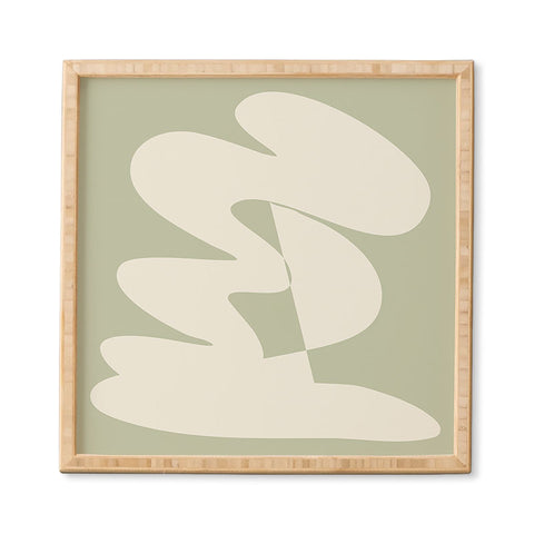 June Journal Minimalist Modern Abstract Exp Framed Wall Art havenly