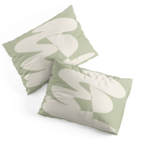 June Journal Minimalist Modern Abstract Exp Pillow Shams