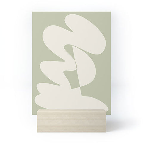 June Journal Minimalist Modern Abstract Exp Mini Art Print